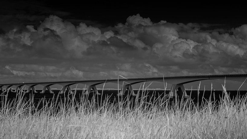 Zeelandbrug over de Oosterschelde van Ad Van Koppen Fotografie