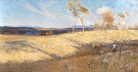 Goldener Sommer, Eaglemont, Arthur Streeton