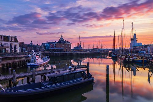 Harlingen, ancien port extérieur sur Edwin Kooren