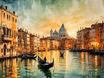 Venice at sunset