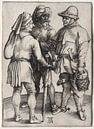 Trois agriculteurs en conversation, Albrecht Dürer par De Canon Aperçu