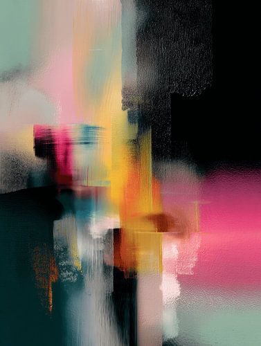 Abstract in warm colours by Studio Allee