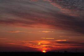 Zonsopgang Wieringerwerf von Sander Maas