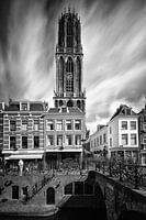 Dom tower and Maartensbrug (Long exposure), Utrecht.