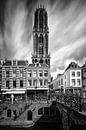 Domtoren en de Maartensbrug (Long exposure), Utrecht van John Verbruggen thumbnail