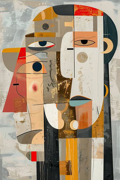 Picasso abstract by Art Whims