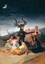 Heksensabbat, Francisco Goya von Meesterlijcke Meesters Miniaturansicht