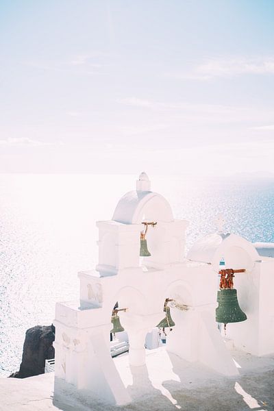 White Bells in Santorni by Patrycja Polechonska