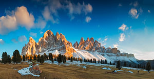 Geisler Gruppe in den Dolomiten