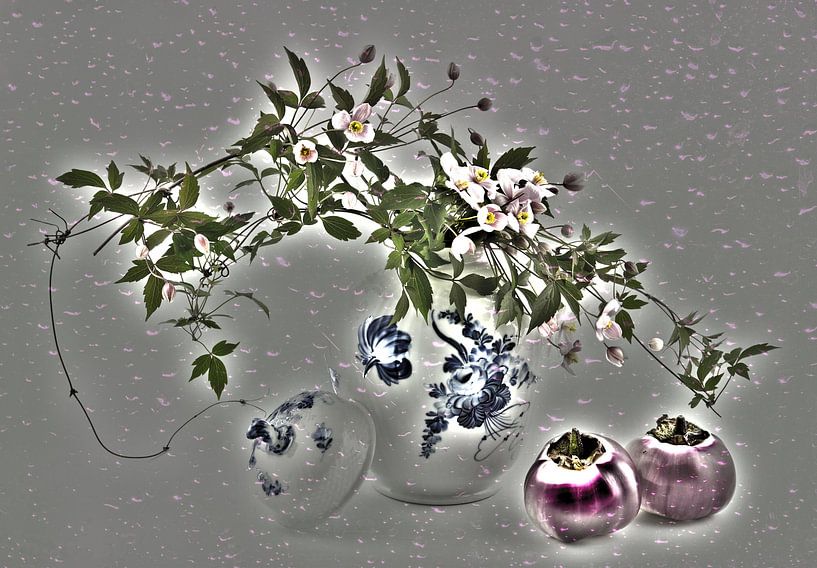 Nature morte moderne - Fleurs - Nature morte de fleurs par Christine Vesters Fotografie