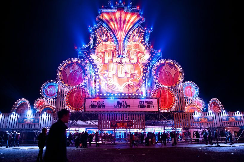 Festival PaasPop à Schijndel pendant la soirée 02 par FotoDennis.com | Werk op de Muur