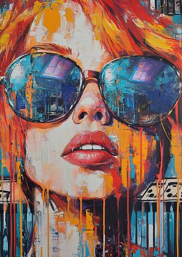 Sonnenbrille Reflexion