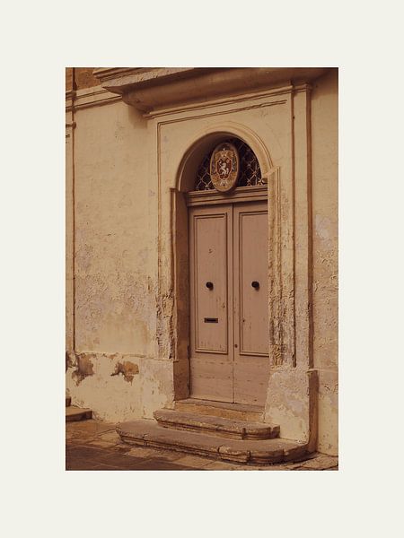Einzigartige Haustür, fotografiert auf der schönen Insel Malta. von @Unique