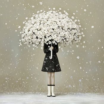 Blossom snow