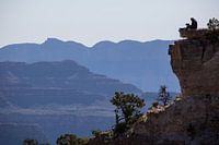 In gedachten bij de grand canyon