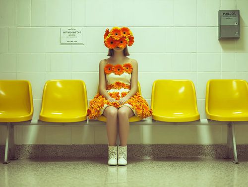 Where Bloom and Waiting Embrace Each Other Anonymously