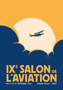 Salon de l'aviation (geel) van Rene Hamann