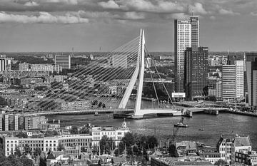 Rotterdam vanaf de Euromast van Ilya Korzelius