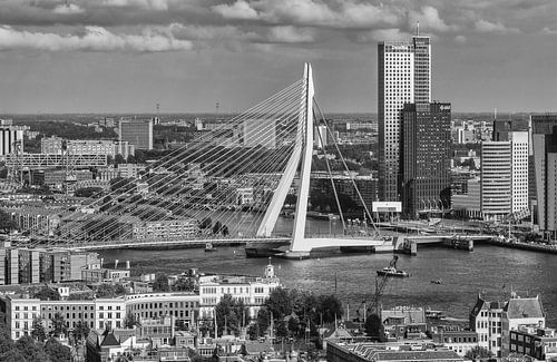 Rotterdam vanaf de Euromast by Ilya Korzelius