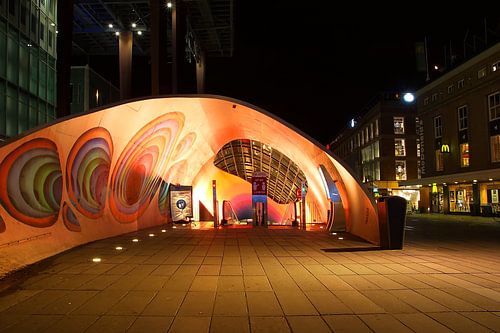 Parking à vélos souterrain d'Eindhoven