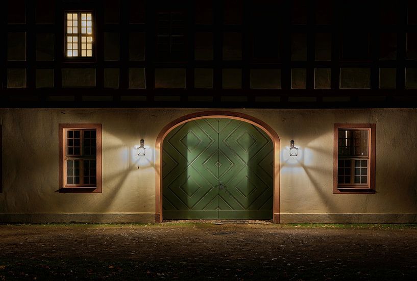 Stables of Lübbenau Castle by Heiko Kueverling