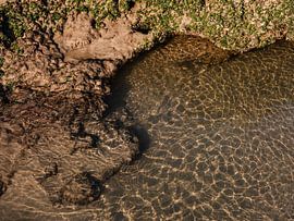 Abstract pattern on the beach #4 by Photolovers reisfotografie