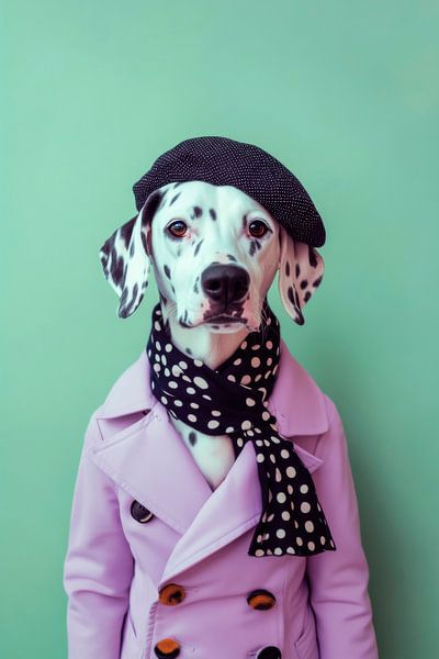 Dalmatian by Poster Art Shop