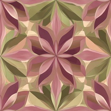 Geometric Blossoms 3 van Kunstkabinet