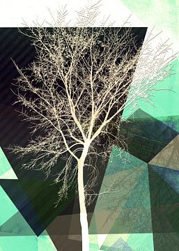 LONELY TREE v1 Portrait van Pia Schneider