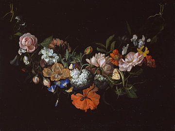 Festoon mit Blumen, Rachel Ruysch