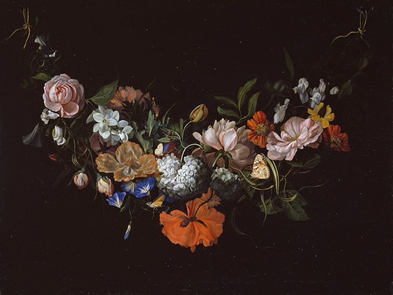 Festoon with Flowers, Rachel Ruysch by Masterful Masters
