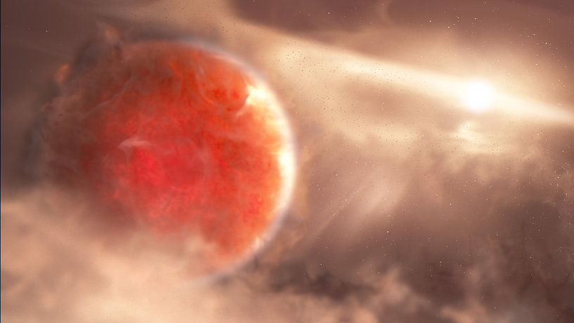 AB Aurigae b Illustration by Hubble by Brian Morgan