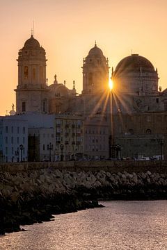 Zonsopgang Cadiz van Voss fotografie