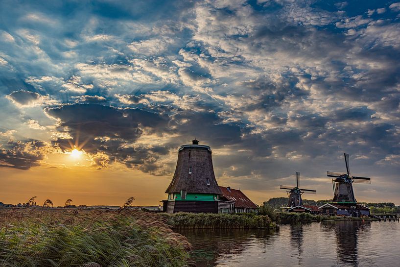The Zaanse Schans, Netherlands by Gert Hilbink
