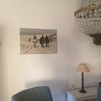 Photo de nos clients: Promenade matinale le long de la plage, Anton Mauve, sur toile