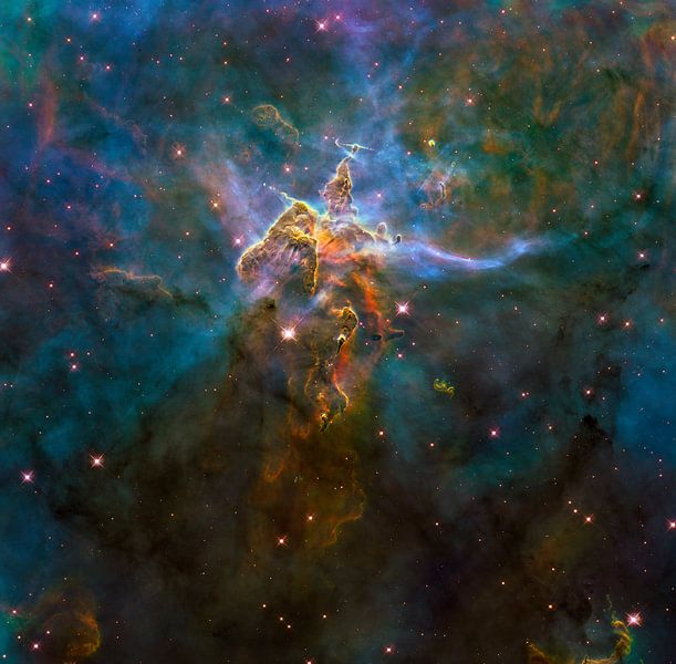 NASA Hubble ruimte foto van Brian Morgan