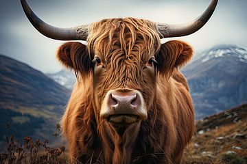 Scottish Highland Cattle. van AVC Photo Studio