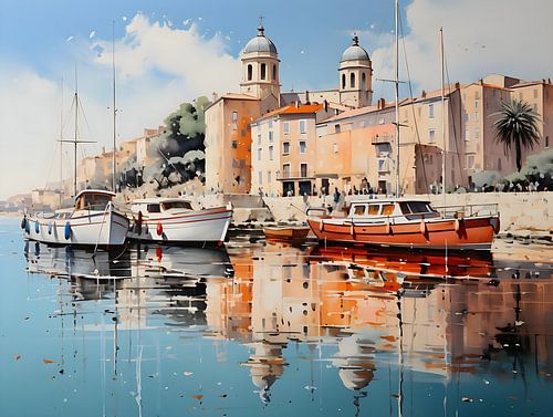 St. Tropez on the French Riviera / Cote d'Azur