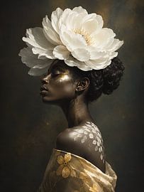 Kakao-Leinwand Couture von Salt Theory