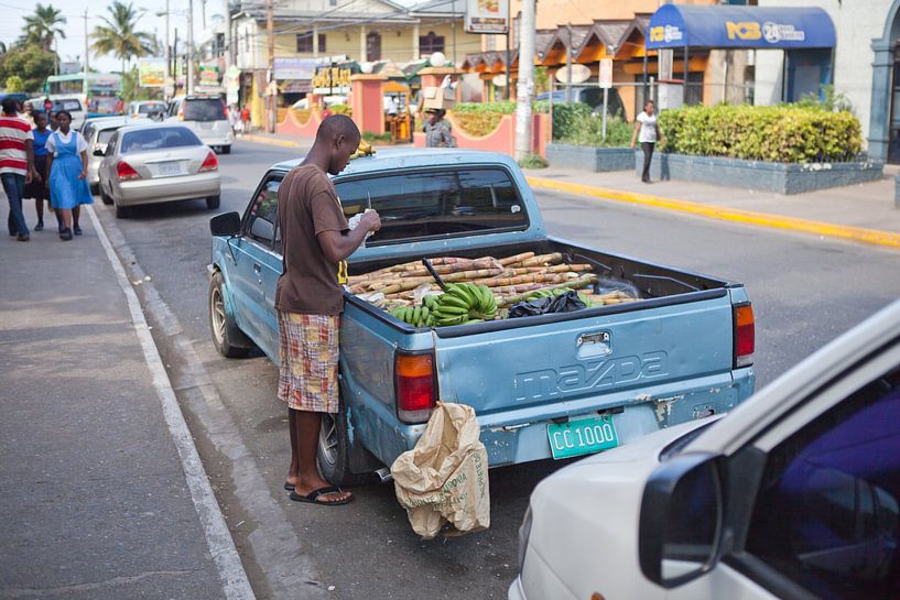 Straßenszene in Ocho Rios von t.ART