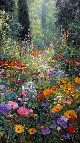 Sun-Drenched Summer Meadow