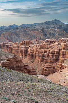 Canyon de Charyn au Kazakhstan sur Sidney van den Boogaard