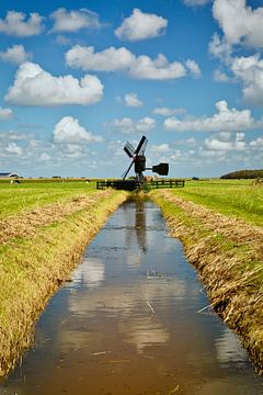 Altniederländische Windmühle