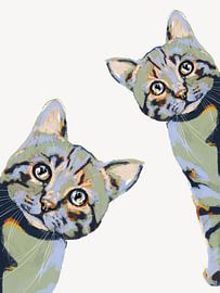 Neugierige Katzen von Studio Carper