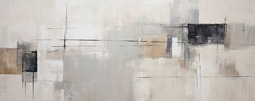 des contrastes subtils sur Peinture Abstraite