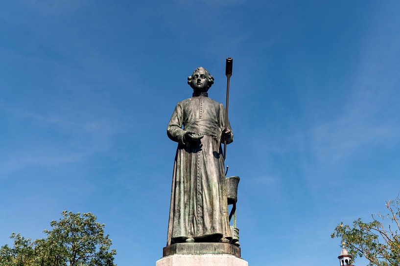 Statue de Johannes Petrus Minckelers par Richard Wareham