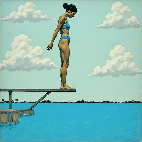 Concentratie voor  het duiken