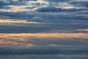 Abend über dem Meer