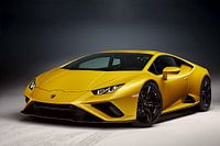 Lamborghini Huracan, gele Italiaanse Sportauto