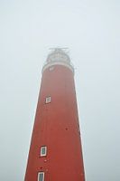 Vuurtoren Texel in de mist